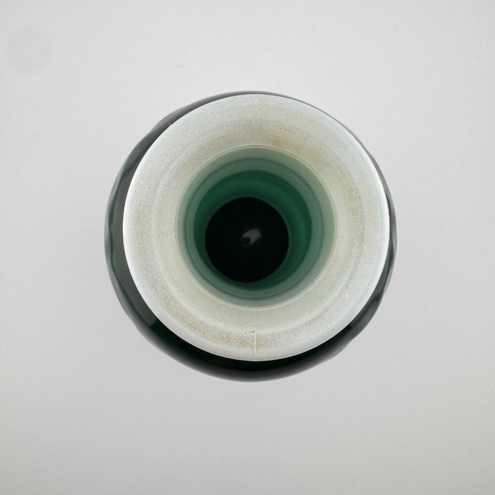 Vintage 1981 Avon Spring Bouquet Jade Green Milk Glass Fragrance Vase Collection - Picture 7 of 10
